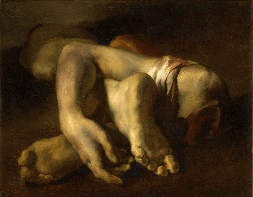 (Abb. 1) Théodore Géricault. Étude de pieds et de mains. 1818-1819