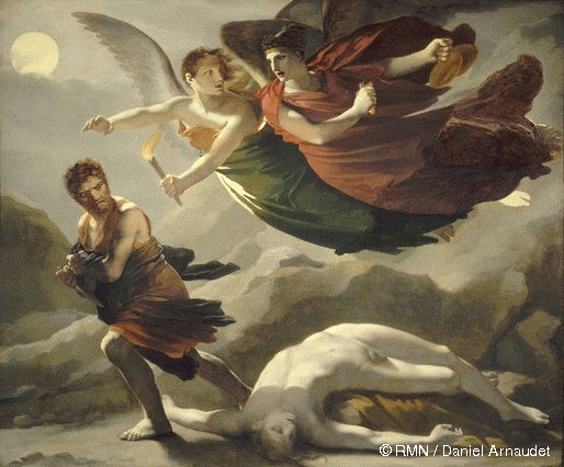 Pierre Paul Prud'hon - La justice et la vengeance divine poursuivant le crime. 1815-1818
